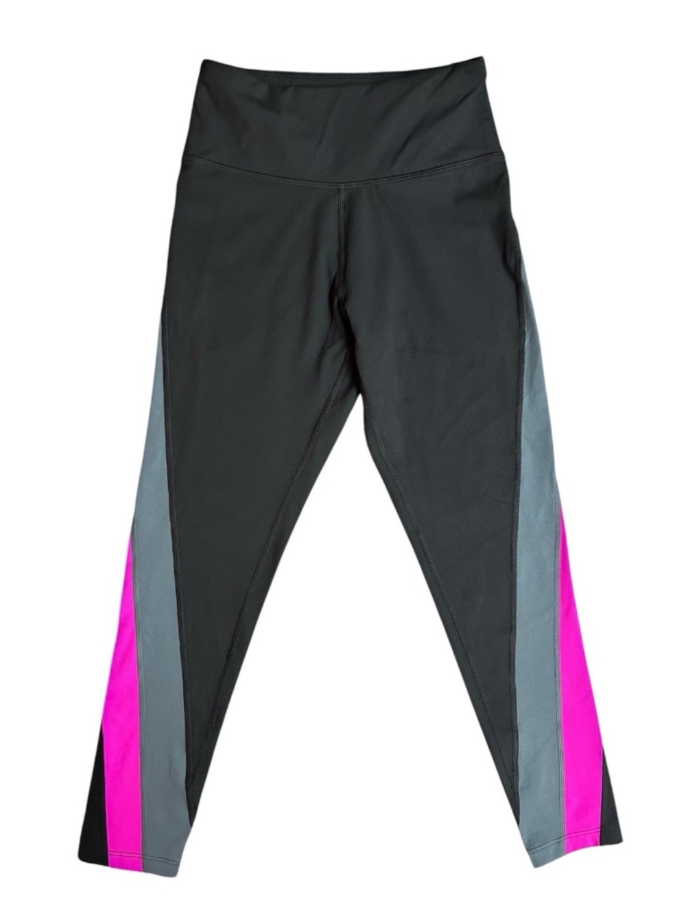 DKNY Sport Womens S Balance Compression High Waist Colorblock Leggings NWT